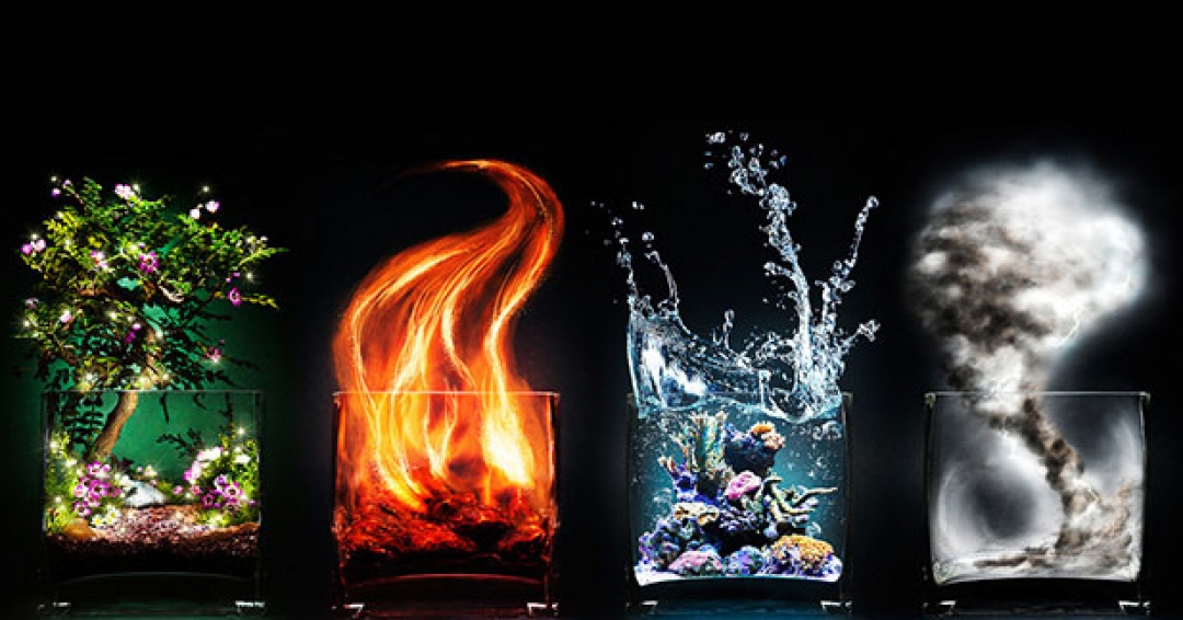 عناصر چهارگانه و عطر عناصر چهارگانه و عطر
